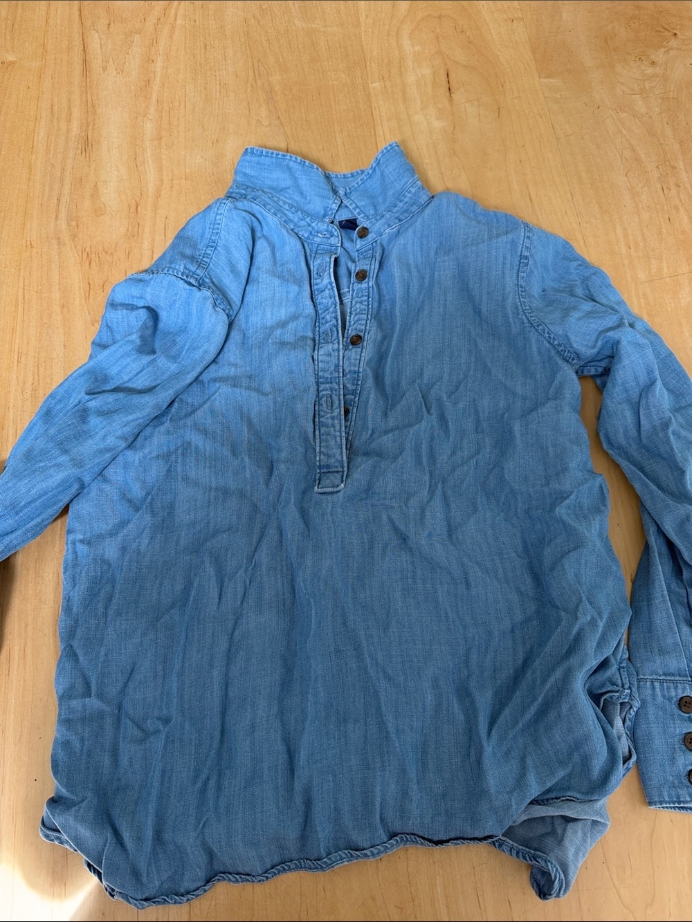Lands' End Light Blue Denim Set - Picture 6 of 7